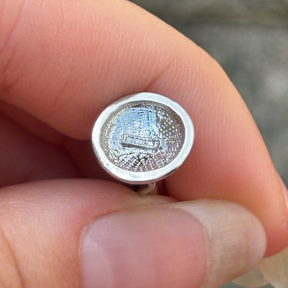 Vintage Sterling Candlestick Telephone Charm / Pendant - Picture 6 of 6